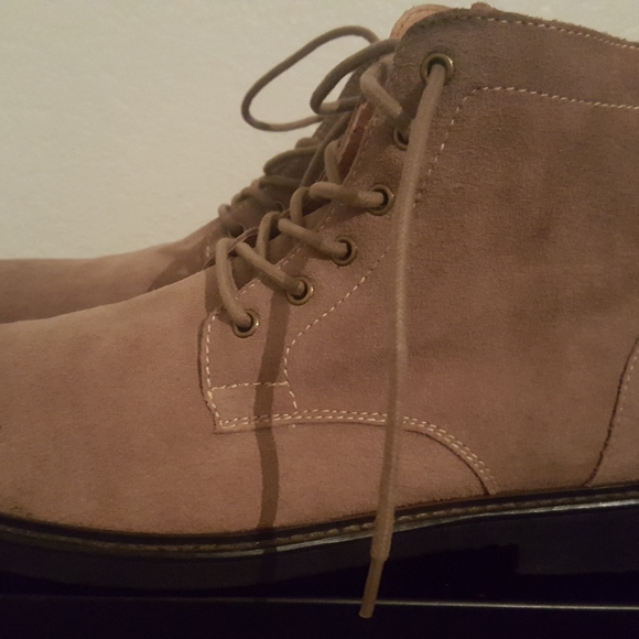 Tan(Suede)Boots from EXPRESS MENS (San Fran) sz 12